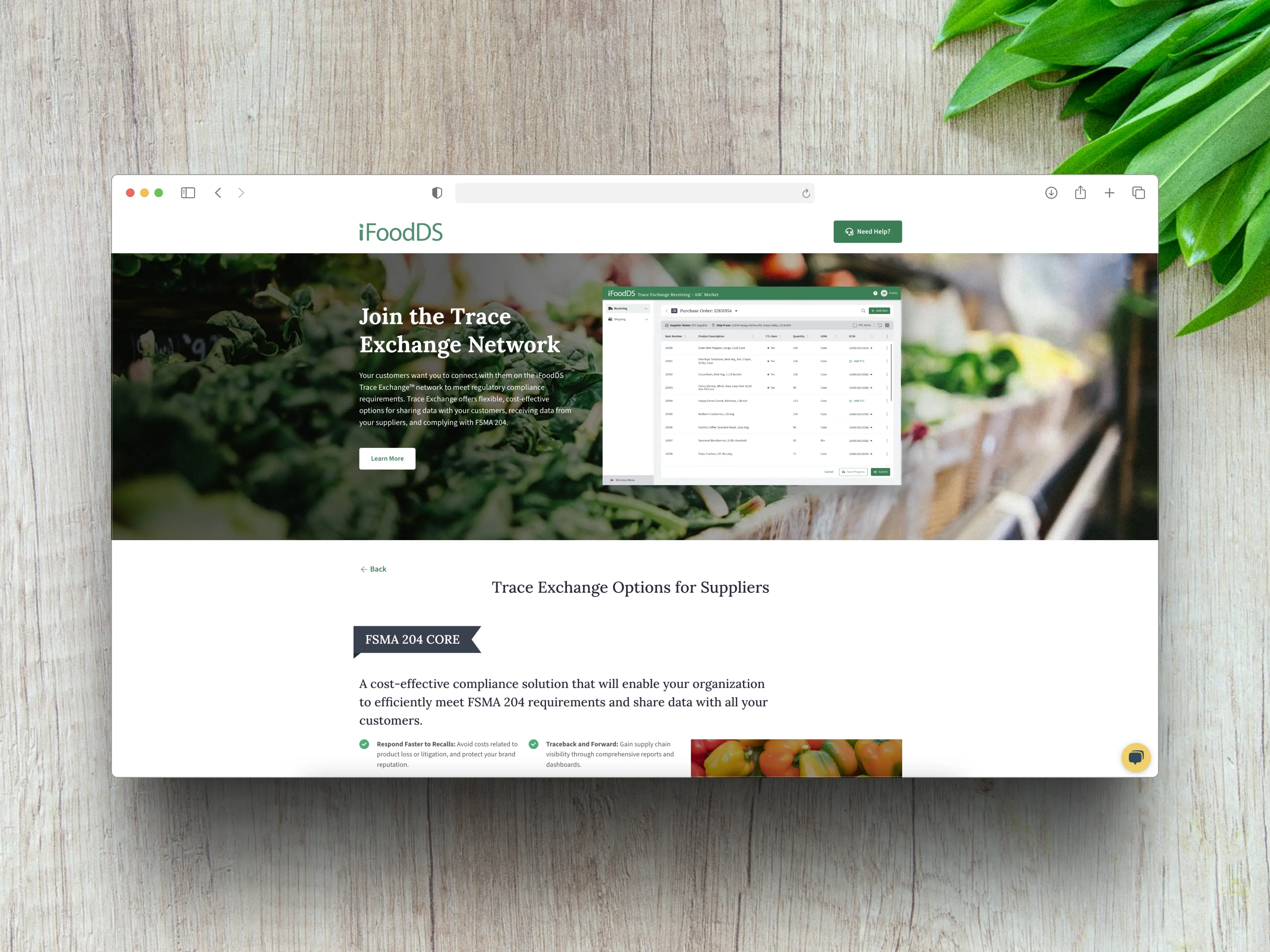 Screenshot of the project /projects/ifoodds.webp
